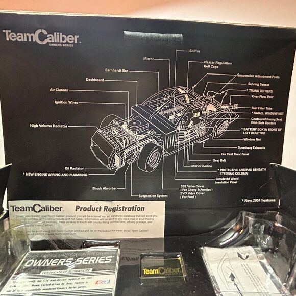 Jerry Nadeau #25 UAW Delphi Owner's Series Autographed 1:24 Scale NASCAR - Picture 9 of 16